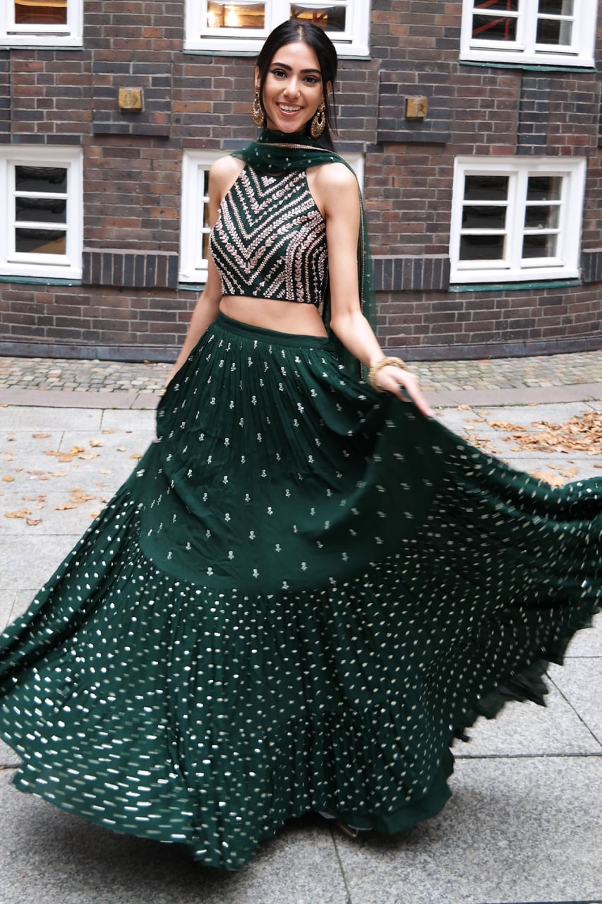 Lehenga Mart Glamorous Designer Lehenga Choli for Bridal and Bridesmaids Wedding Wear Choli - Distacart