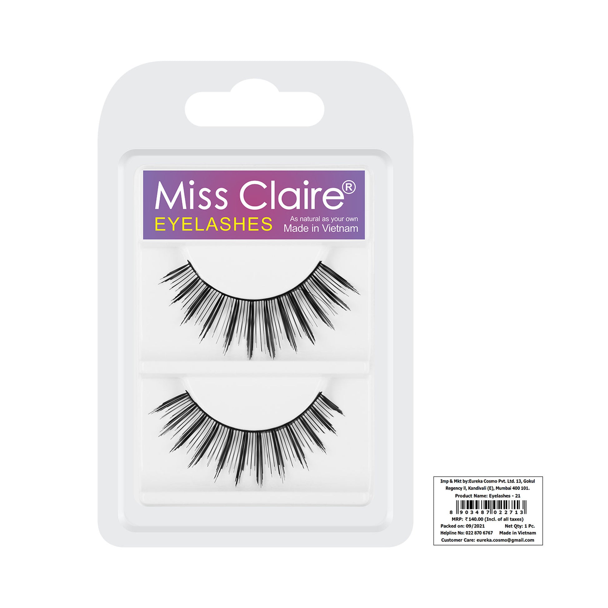Miss Claire Eyelashes - 21 - Distacart