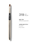 Thumbnail for PAC Lip Brush 319 - Tapered Lip Brush Stainless Steel Handle Turns into a Cap, Ideal for Lip Shaping