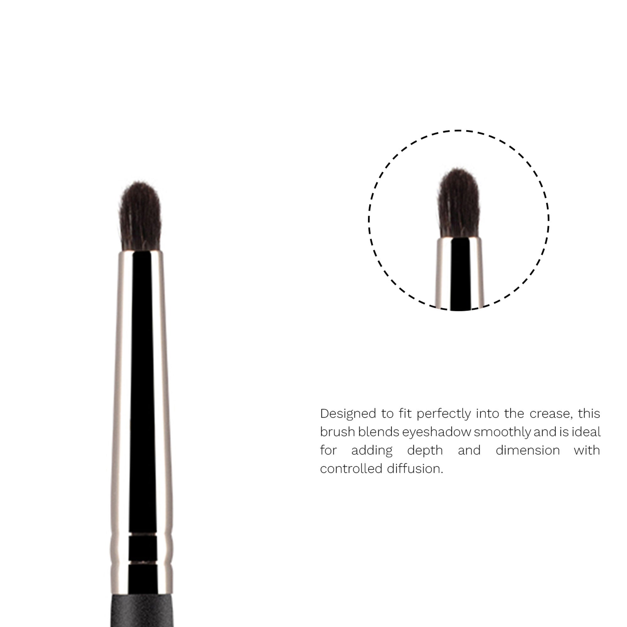 PAC Studio Eyeshadow Blending Brush 092 - Small Smudger Brush for Detailed Blending, Ultra Soft Bristles - Distacart
