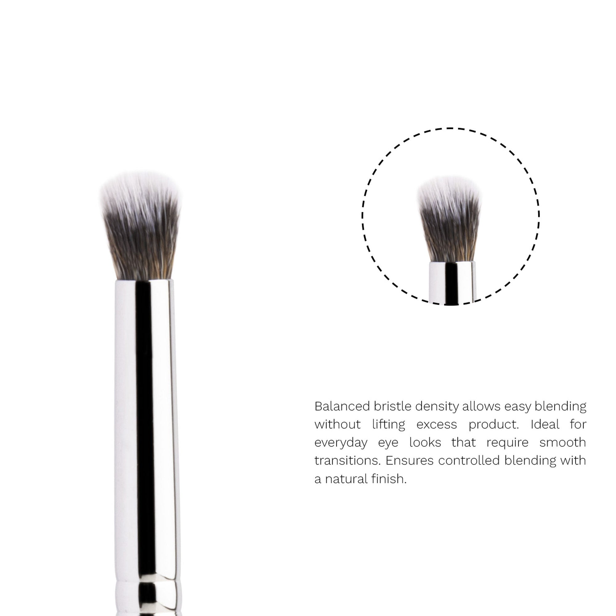 PAC Studio Blending Eyeshadow Brush - 203 - Distacart