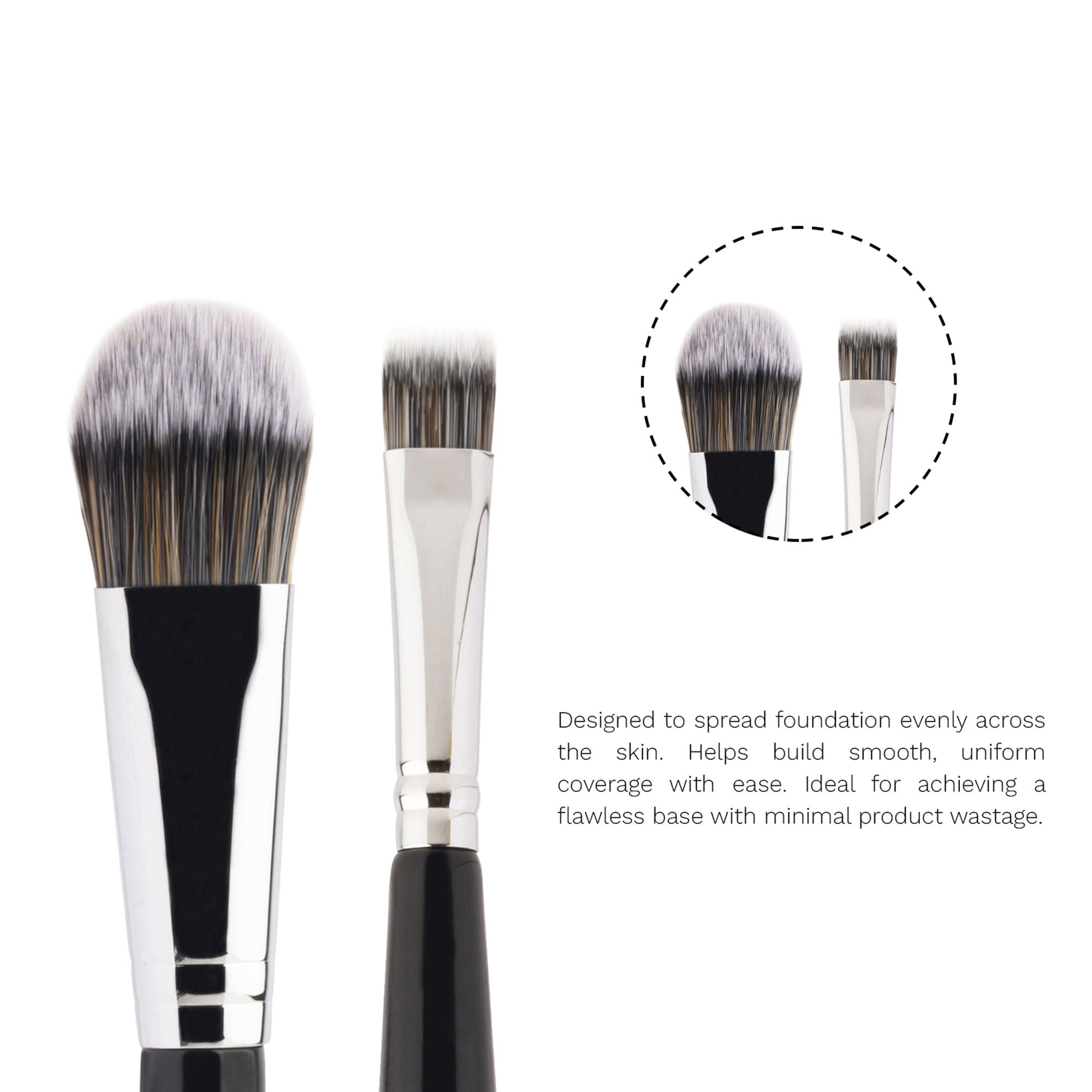 PAC Studio Foundation Brush - 224 - Distacart