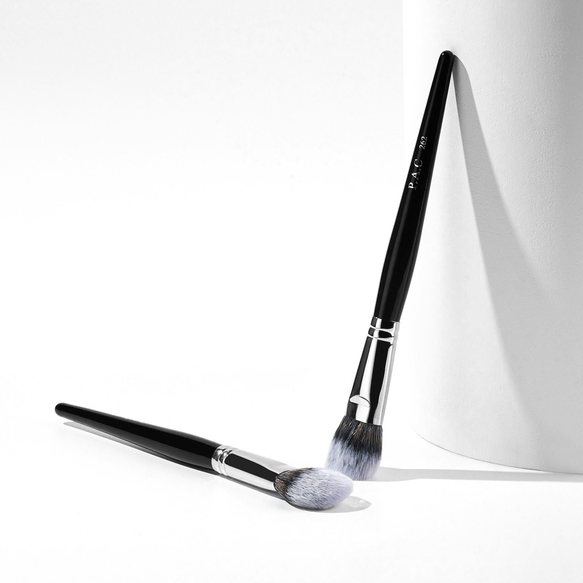 PAC Studio Blush Brush 262 - Small Tapered Dome Shaped, Multi Functional Use, Soft Synthetic Bristles - Distacart