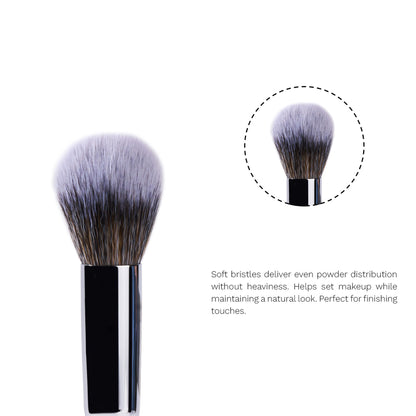 PAC Studio Powder Brush 245 - Medium Dome Shaped Sculpting Powder Brush, Feather Soft Synthetic Bristles - Distacart