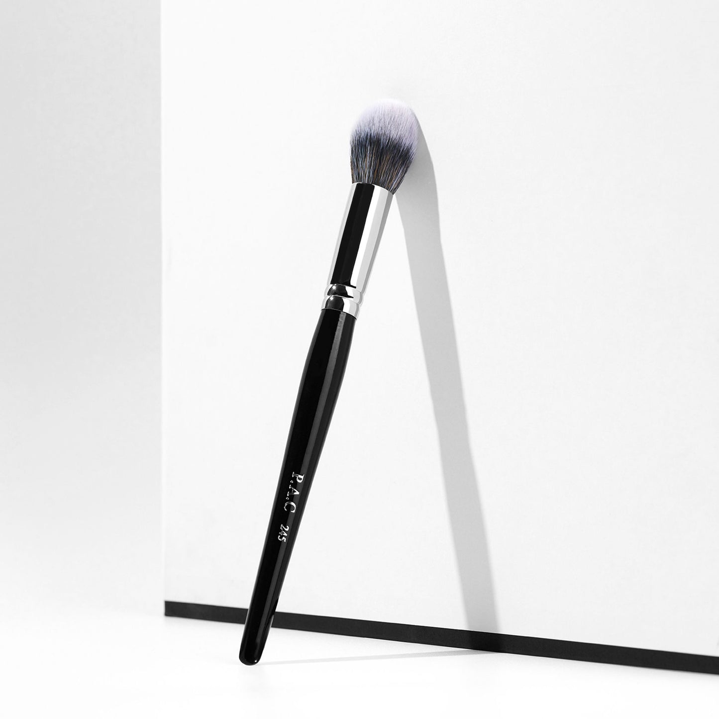 PAC Studio Powder Brush 245 - Medium Dome Shaped Sculpting Powder Brush, Feather Soft Synthetic Bristles - Distacart