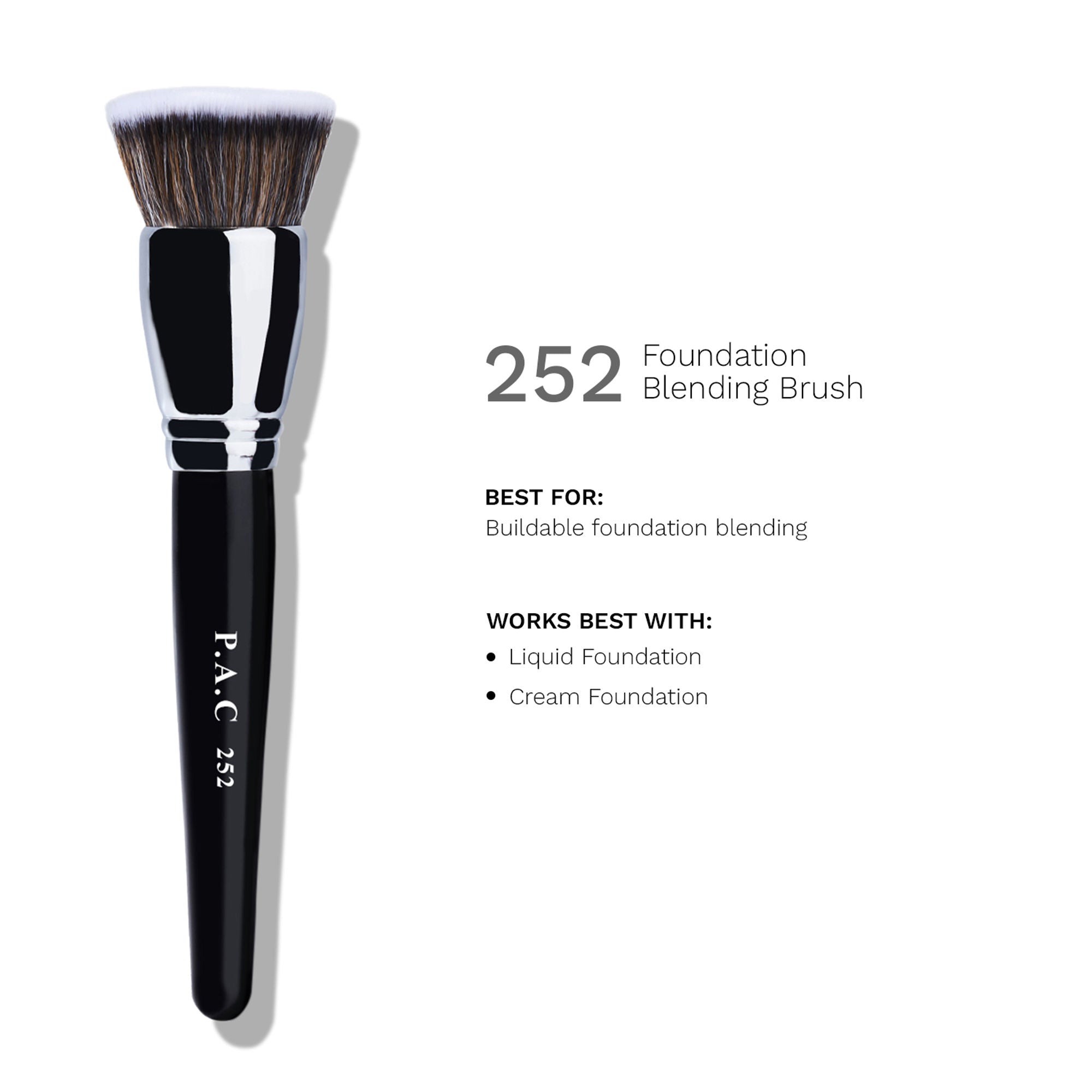 PAC Blending Foundation Brush - 252