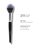 Thumbnail for PAC Powder Brush 211 - Fluffy Tapered Multi-Functional Brush for Loose Powder Compact Blush Bronzer