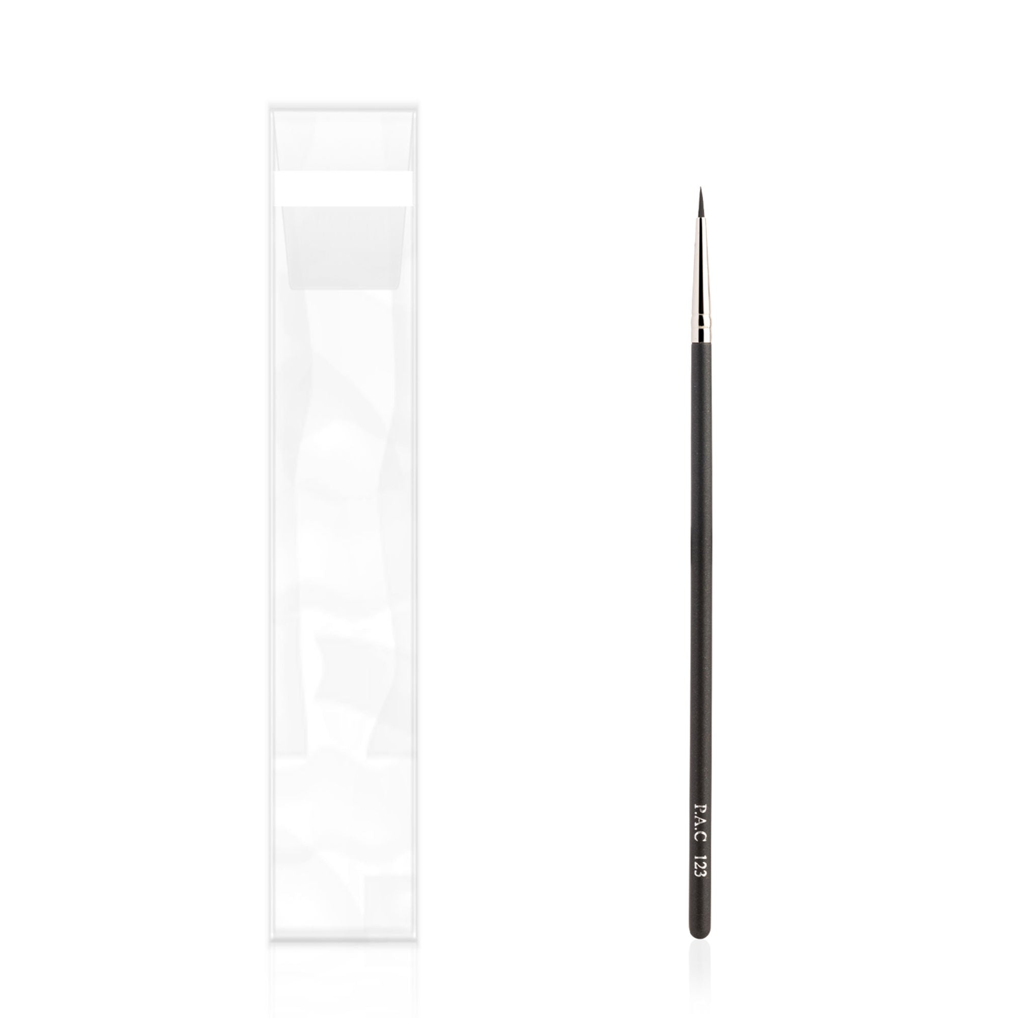 PAC Studio Eyeliner Brush 123 - Pointed Liner Brush for Precision, Perfect for Graphic & Winged Eye Looks