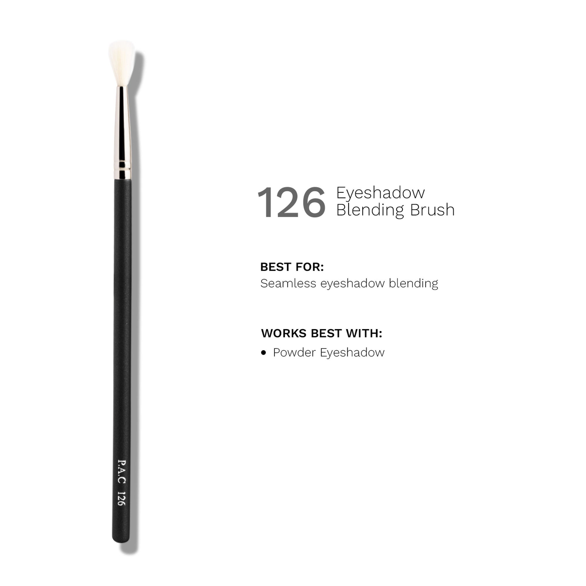 PAC Blending Eyeshadow Brush - 126