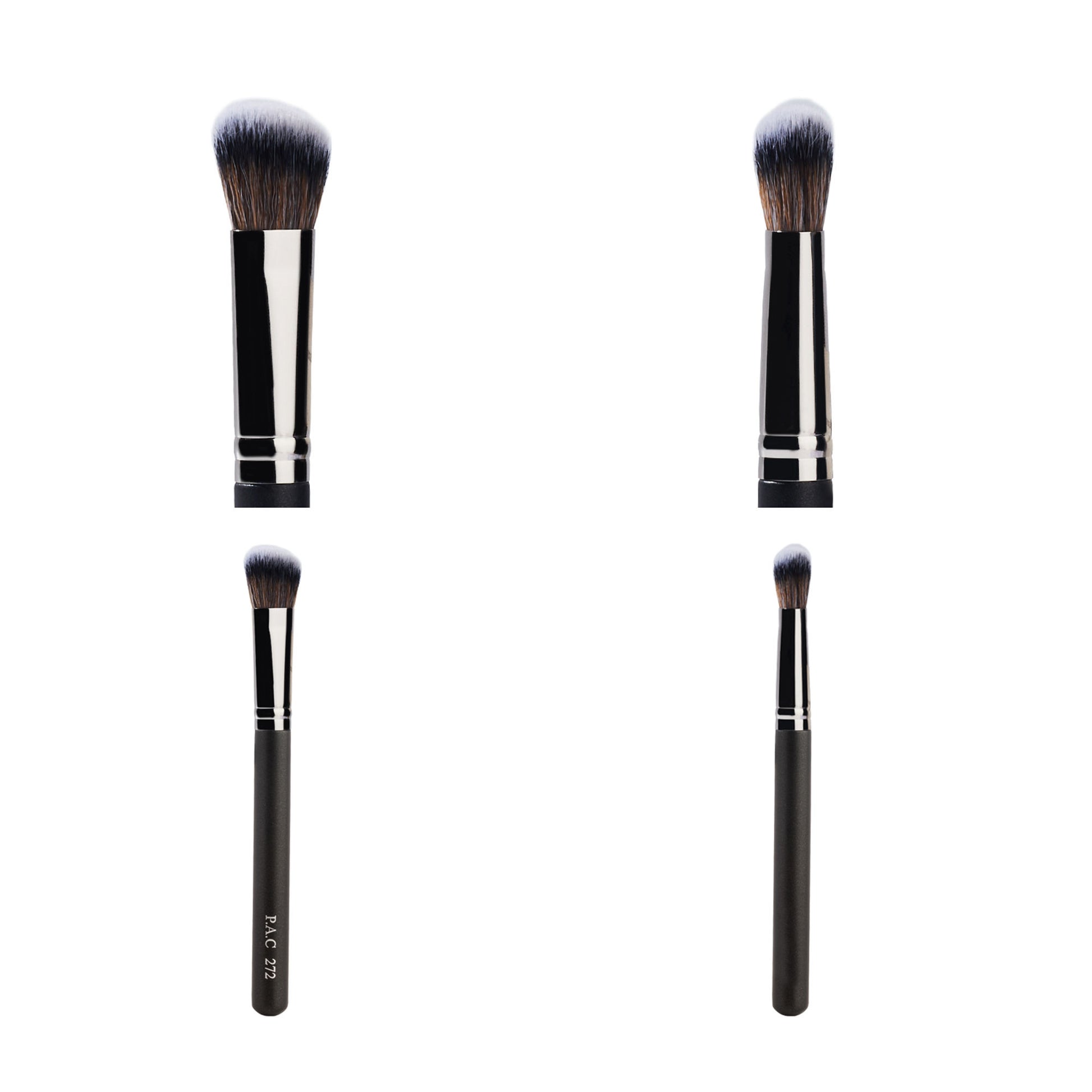 PAC Studio Concealer Brush 272 - Angled Multi Functional Brush, Soft Bristles for Precise Application - Distacart