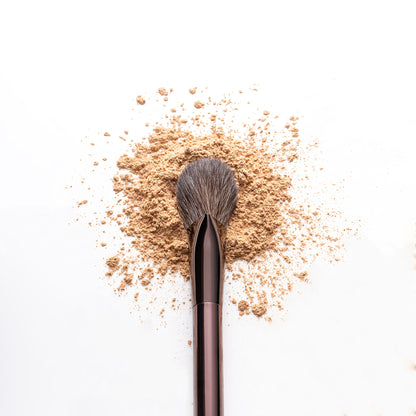 PAC Studio T03 Big Powder Brush - Soft Tapered Bristles, Works With All Powder Products, Ideal for Buffing - Distacart