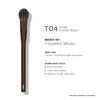 PAC T04 Small Powder Brush - Buff & Blend With Precision, Dense Bristles, Ideal for Under Eyes