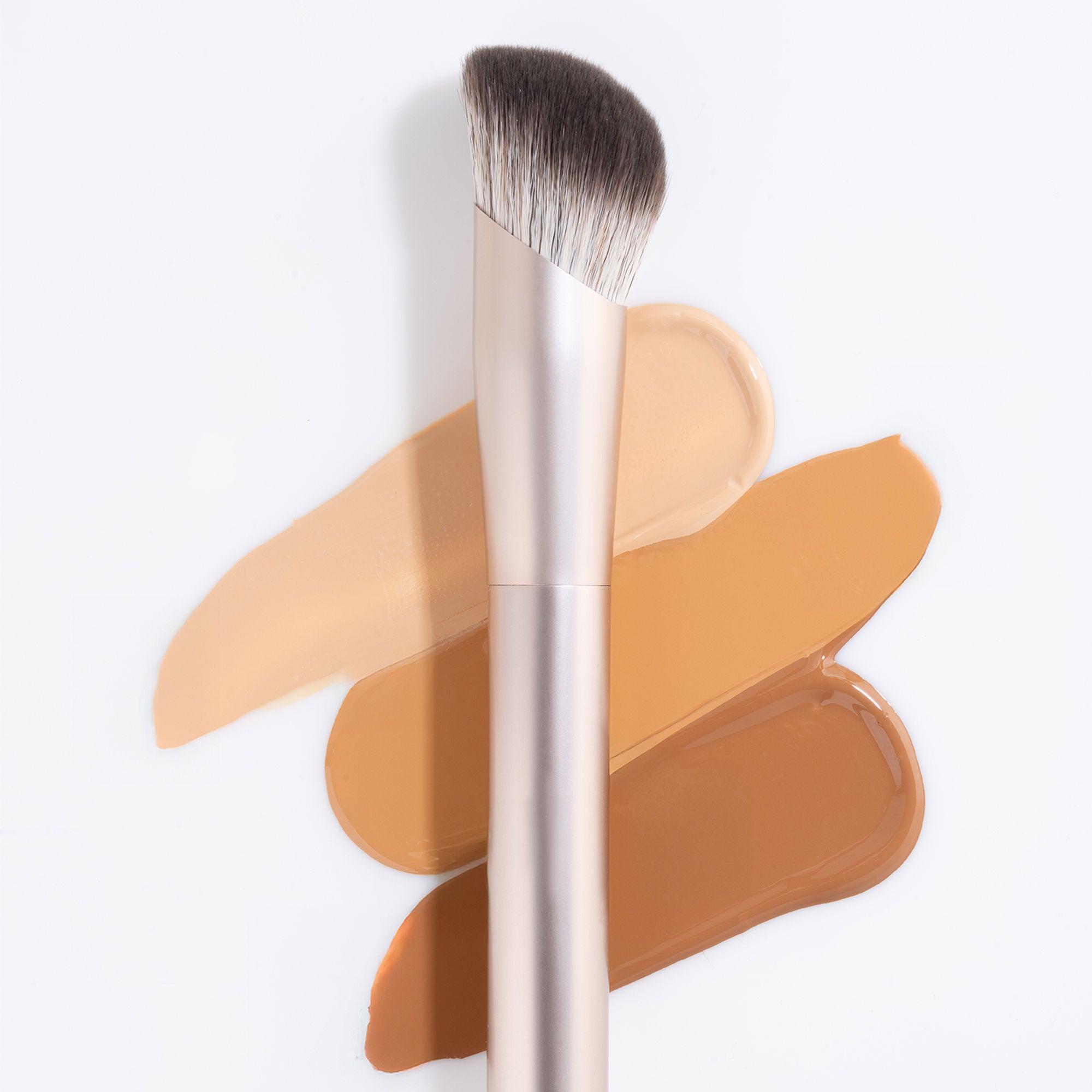 PAC Studio S02 Angular Foundation Brush - Angled for Superior Control, Even Coverage & Streak Free Finish