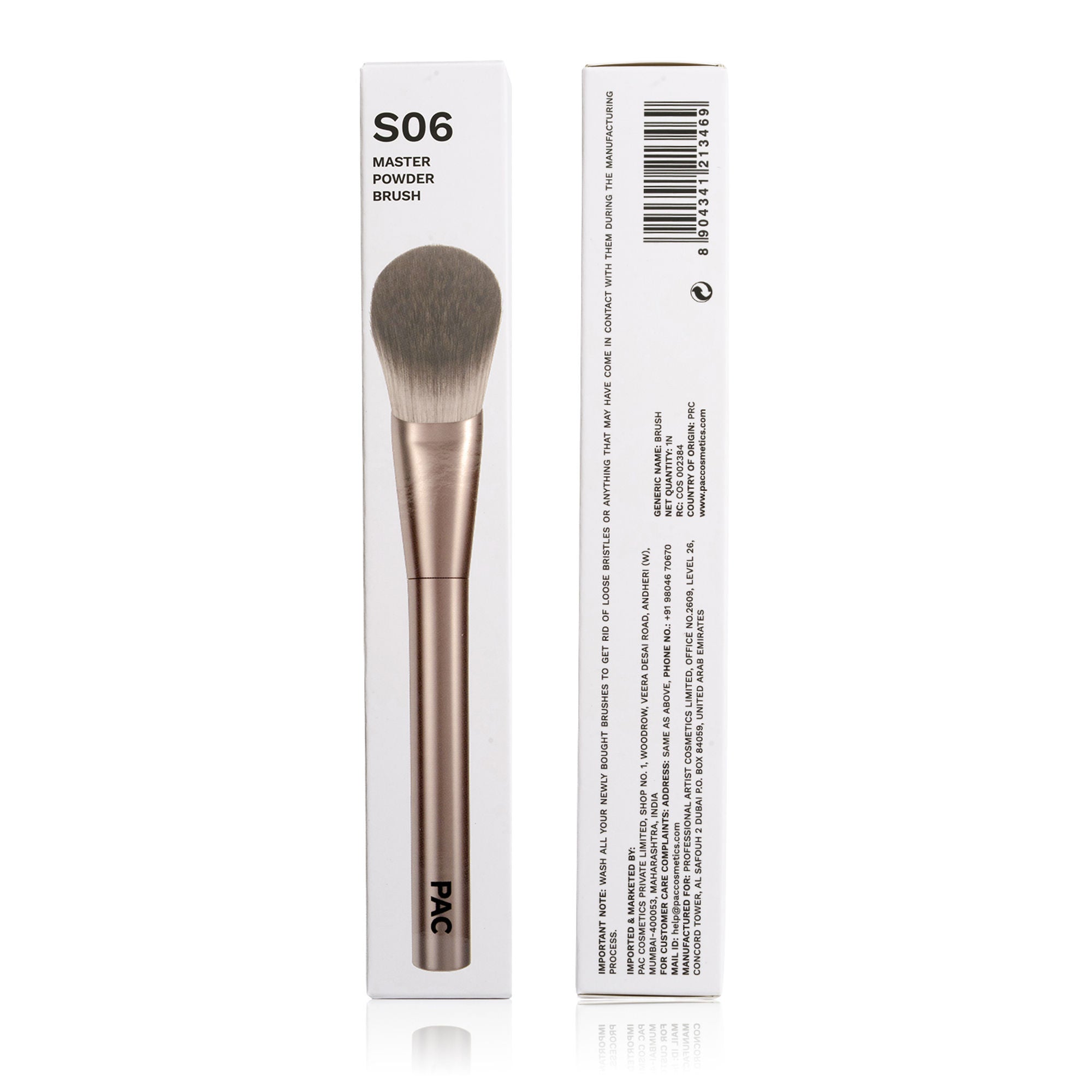 PAC Studio S06 Master Powder Brush - Large Powder Brush, Works Effortlessly with All Powder Products