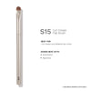 PAC S15 Cut Crease Flat Brush - Great for Detailed Eye Work, Precise Glitter Shimmer Placement