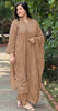 Anaita Brown Fox Georgette Suit with Embroidery & Sequence Work - Dista