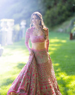 Thumbnail for Lehenga Mart Glamorous Designer Lehenga Choli for Bridal and Bridesmaids Wedding Wear Choli - Distacart