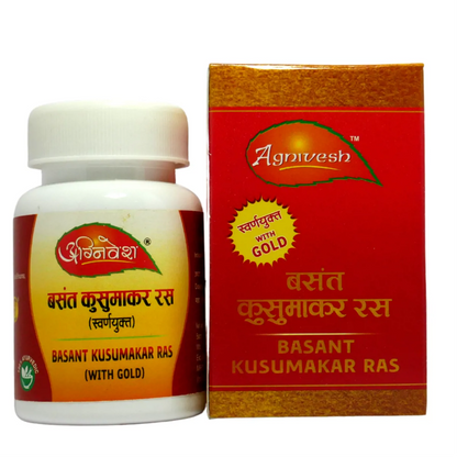 Agnivesh Basant Kusumakar Ras (With Gold) - Distacart