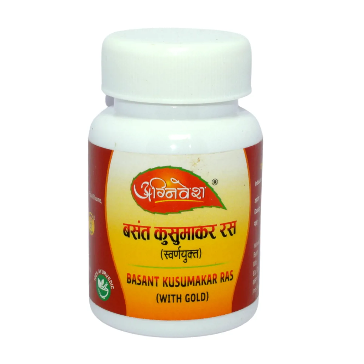 Agnivesh Basant Kusumakar Ras (With Gold) - Distacart