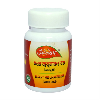Agnivesh Basant Kusumakar Ras (With Gold) - Distacart