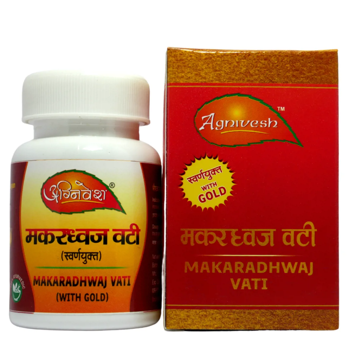 Agnivesh Makardhwaj Vati (With Gold) - Distacart