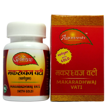 Agnivesh Makardhwaj Vati (With Gold) - Distacart