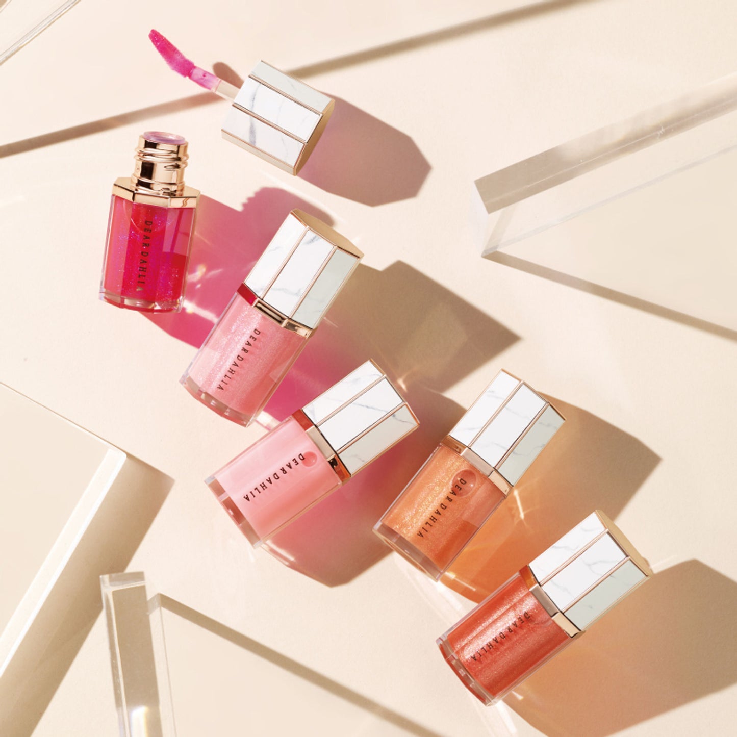 Dear Dahlia Paradise Aurora Shine Lip Treatment - Morning Dew - Distacart
