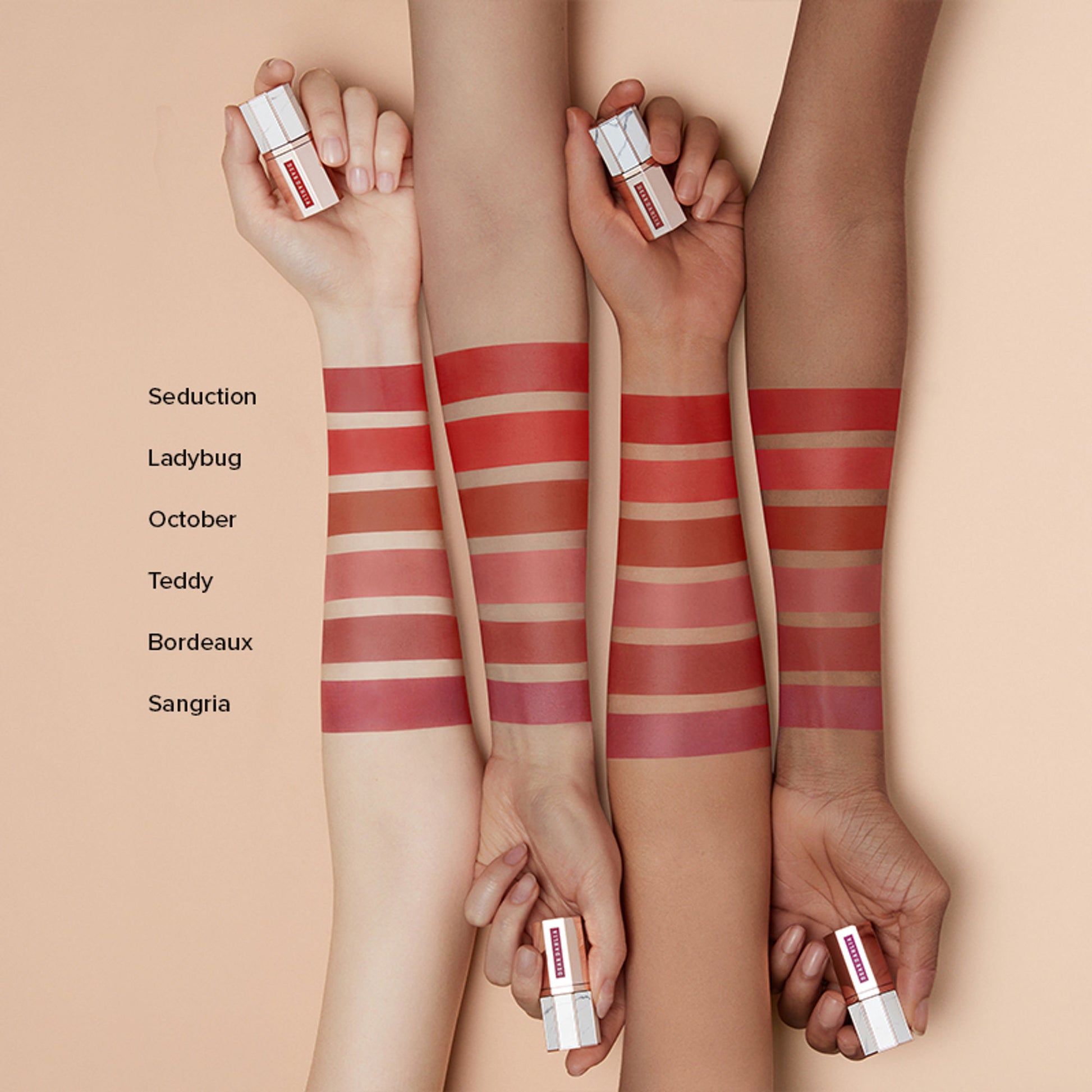 Dear Dahlia Paradise Dream Velvet Lip Mousse - Teddy - Distacart