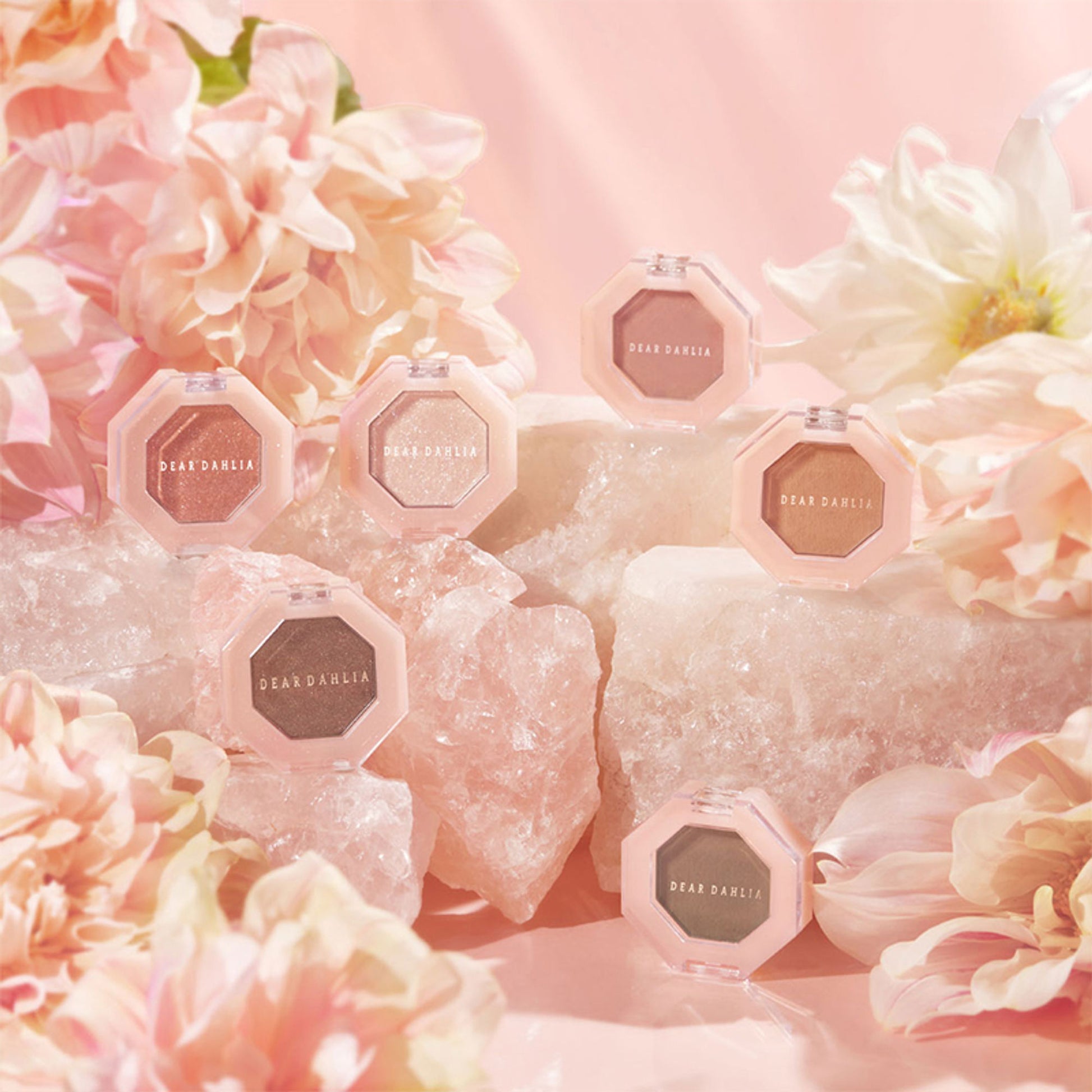 Dear Dahlia Blooming Edition Paradise Jelly Single Glitter Eyeshadow - Vanilla - Distacart