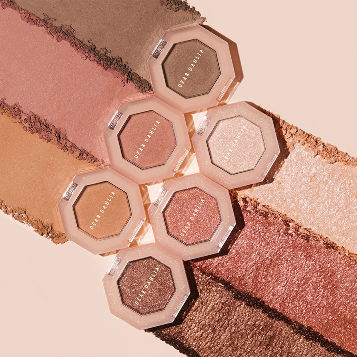 Dear Dahlia Blooming Edition Paradise Jelly Single Glitter Eyeshadow - Vanilla - Distacart