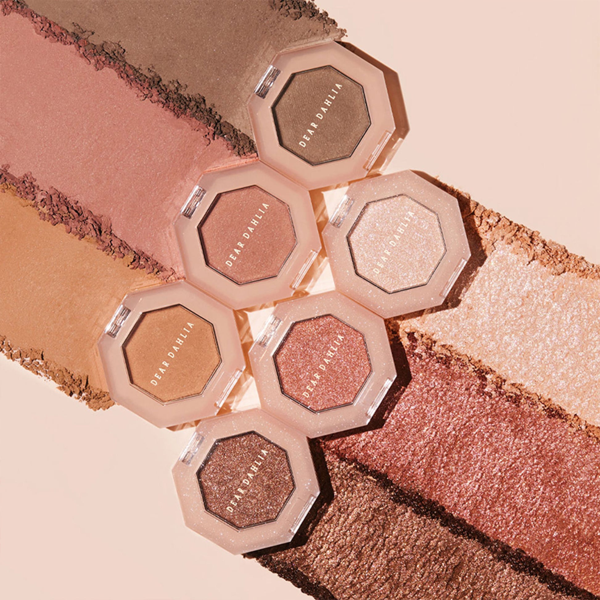 Dear Dahlia Blooming Edition Paradise Jelly Single Glitter Eyeshadow - Vanilla - Distacart