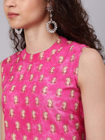Thumbnail for Aks Ethnic Motifs Printed Straight Kurta - Distacart