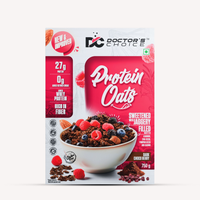 Doctor's Choice Dark Choco Berry Protein Oats 750 GM
