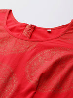 Thumbnail for Ahalyaa Printed Crepe Basic Jumpsuit With Waist Tie-Ups - Distacart