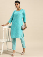 Thumbnail for All About You Bandhani Printed Regular Kurta with Trousers - Distacart