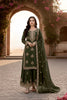 Anaita Mehendi Silk Readymade Suit with Embroidery & Diamond Work - Dista