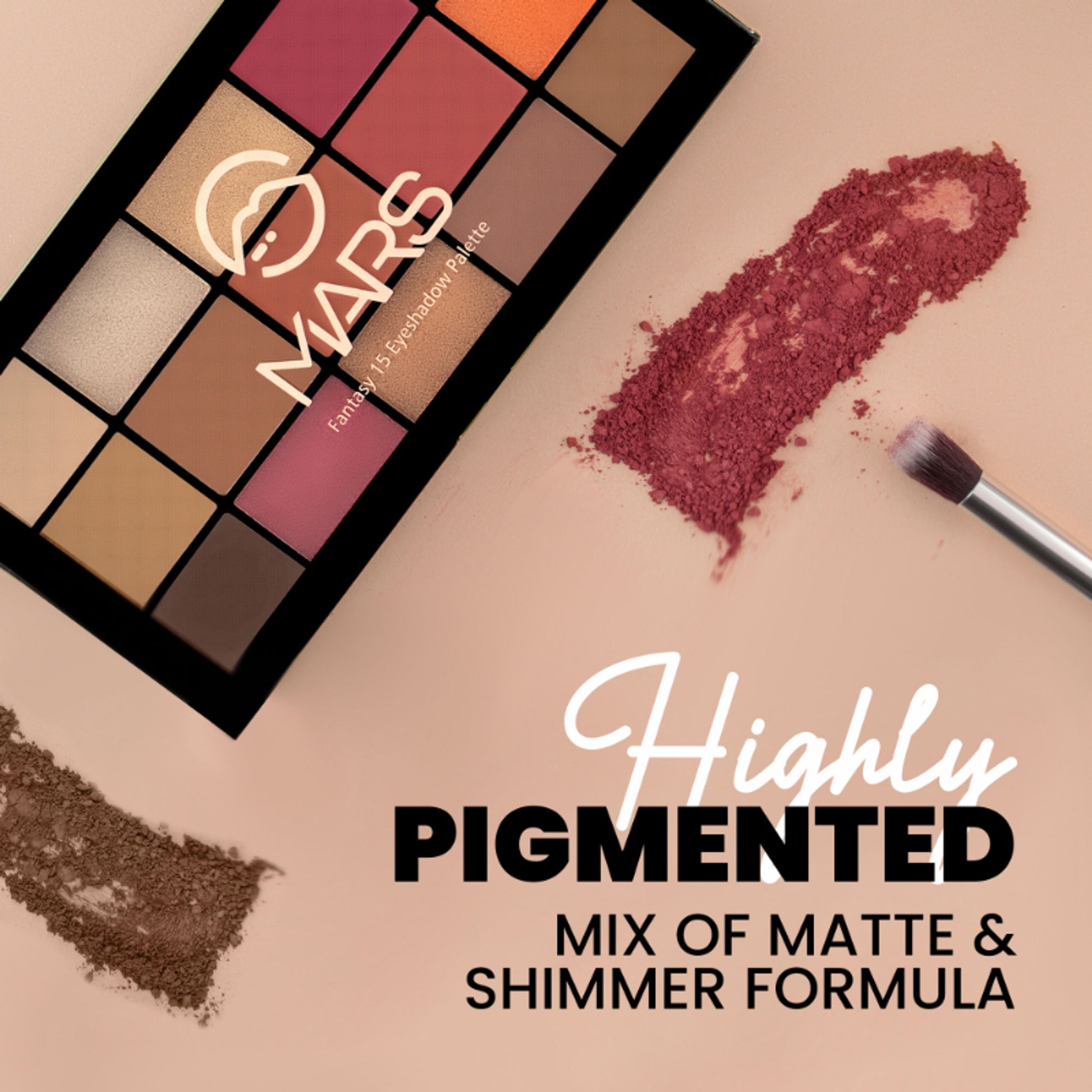 MARS Cosmetics Fantasy 15 Eyeshadow Palette - 1 - Distacart