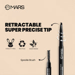 Thumbnail for MARS Cosmetics Micro Precision Brow Pencil - Black