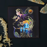 Thumbnail for Tehzeeb Creations Golden Embossed Wall Painting