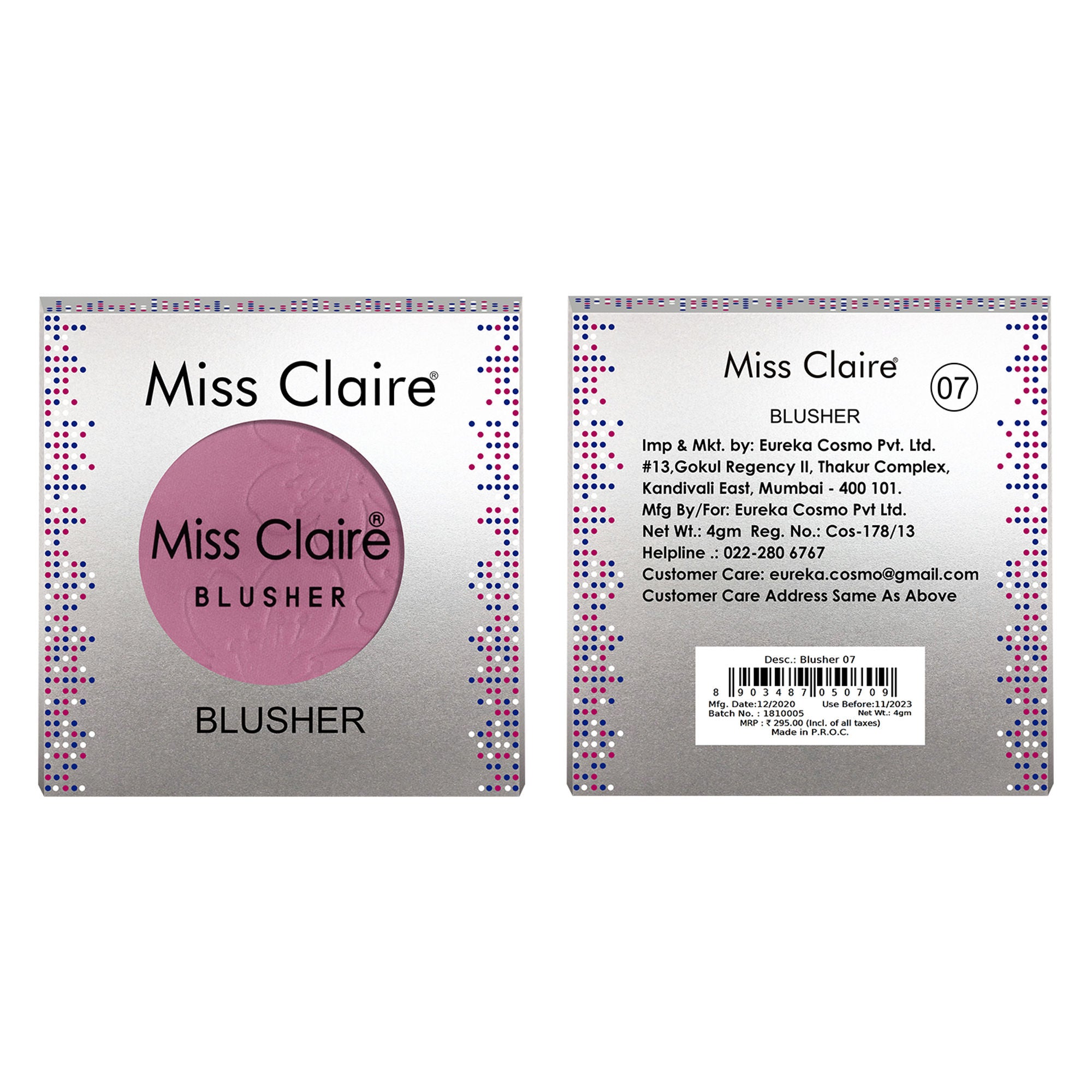 Miss Claire Round Blusher - 7