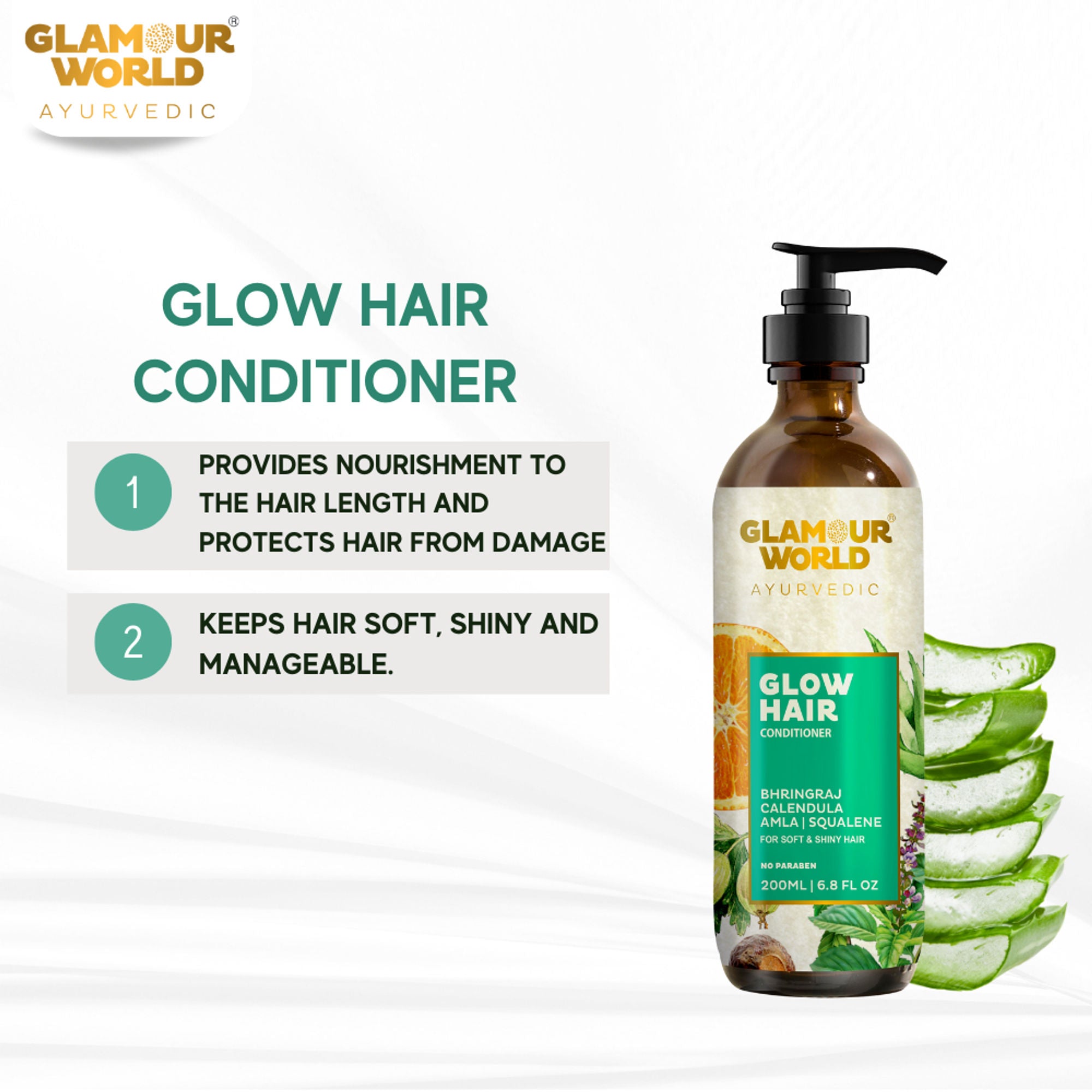 GLAMOUR WORLD AYURVEDIC Hair Conditioner - Distacart