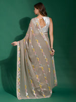 Thumbnail for Anouk Embellished Sequinned Pure Georgette Saree - Distacart