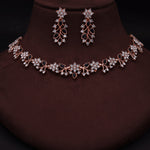 Thumbnail for Tehzeeb Creations Brass, Stone, Crystal, Stainless Steel Gold-Polished Black Jewel Set - Distacart