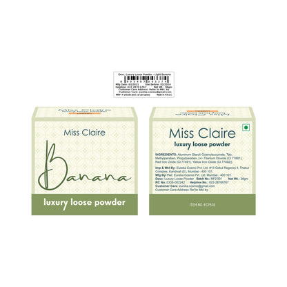 Miss Claire Luxury Loose Powder - Light Banana - Distacart