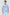 Xkind Blue Fine Cord Drop Shoulder Printed Relaxed Fit Shirt