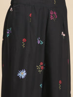 Thumbnail for Anouk Women High-Low Hem Kurta with Palazzos - Distacart