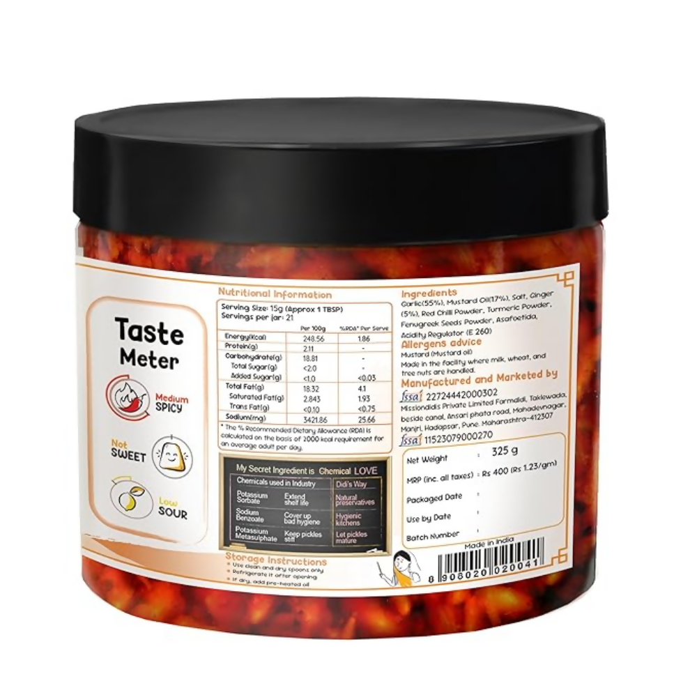 FarmDidi Garlic Pickle - Distacart