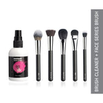 Thumbnail for PAC Face Series Brush Set (5 Brushes) with Cleaner Combo