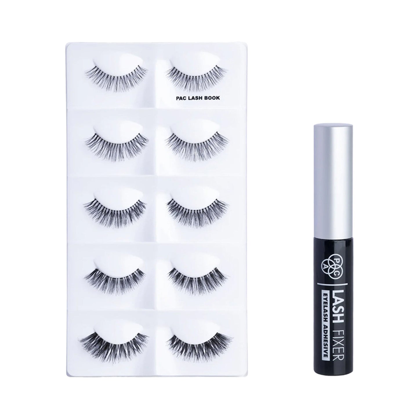 PAC Studio Lash Book Season 1 with Eyelash Glue - Black - Distacart