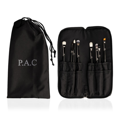PAC Studio Eye Series Brush Set (8 Brushes) with Cleaner Combo - Distacart